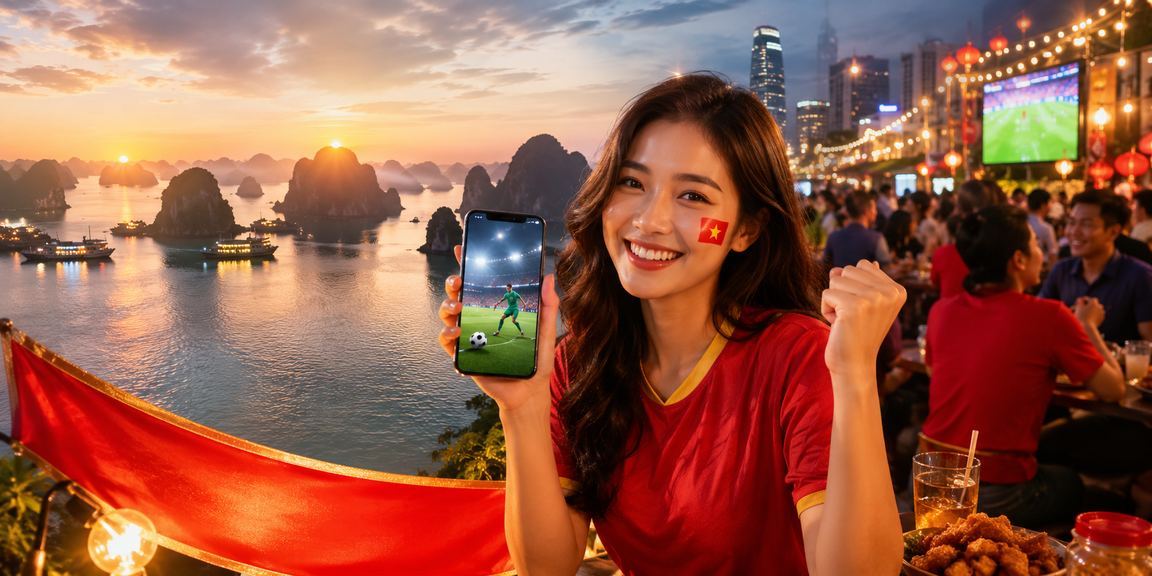 Cảnh chợ đêm Sài Gòn sôi động với người dùng nhận cashback và theo dõi giao dịch tài chính